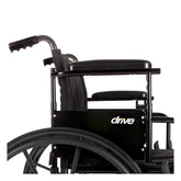 Drive Medical Cruiser X4 Wheelchair - Adjustable and Easy-to-Transport